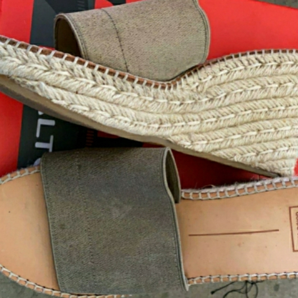 Dolce Vita Espadrille Wedge Sandal Elastic - Picture 2 of 7